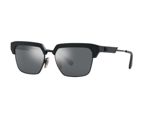 Сонцезахисні окуляри DOLCE & GABBANA 6185 25256G  LIGHT GREY MIRROR BLACK