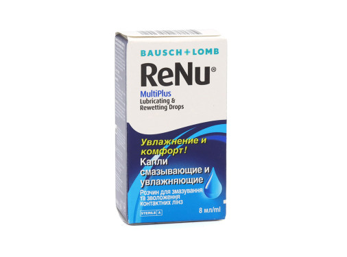 Зволожувальні краплі Bausch & Lomb Renu Multiplus
