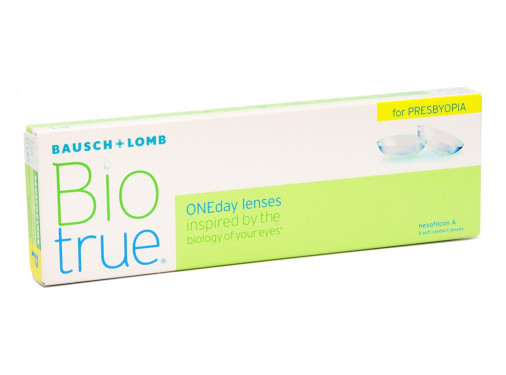 Контактні лінзи Biotrue ONEday For Presbyopia